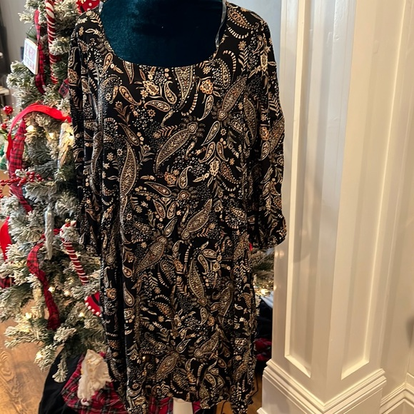 Haptics by Holly Harper, large paisley print‎ dress - Picture 1 of 6